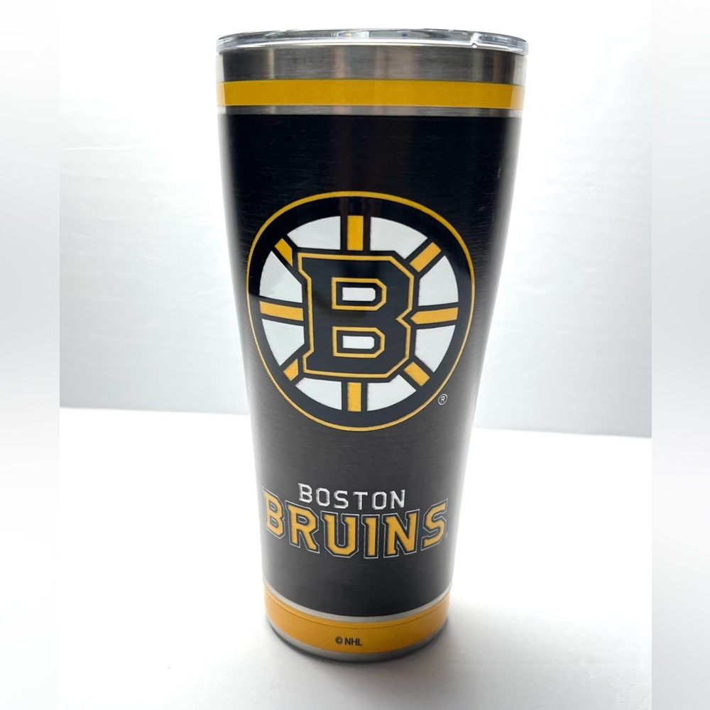 NHL Boston Bruins Stainless Steel Tumbler 30 ounces Tervis Blackout